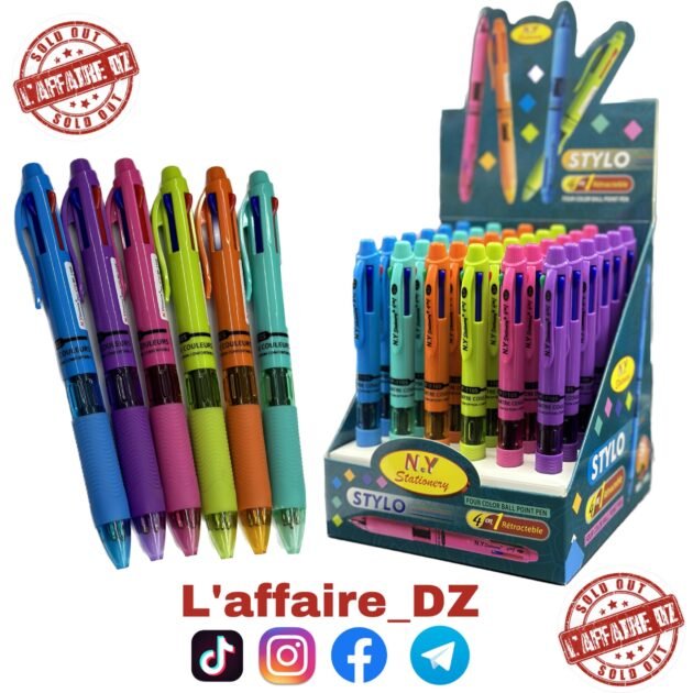 36PCS STYLO 4EN1 1105