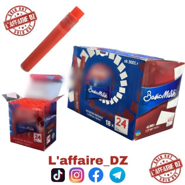 432PCS CARTOUCHE ROUGE 3001R