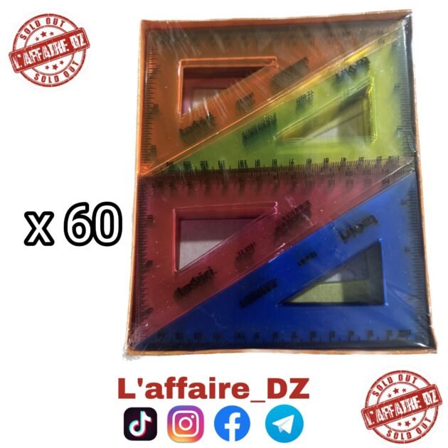 60PCS ÉQUERRE CRISTAL TZ0597