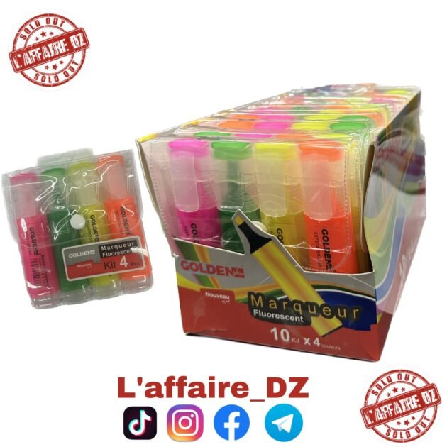 10 KIT DE 4 FLUORESCENT 81208