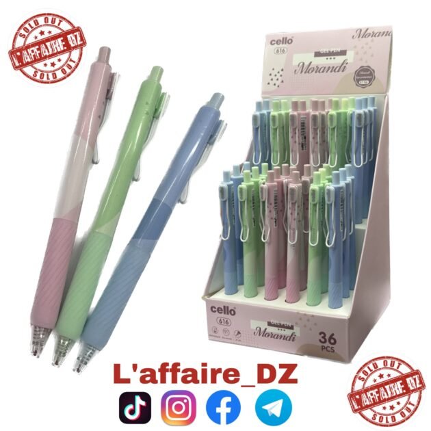 36PCS STYLO GEL PEN 0632