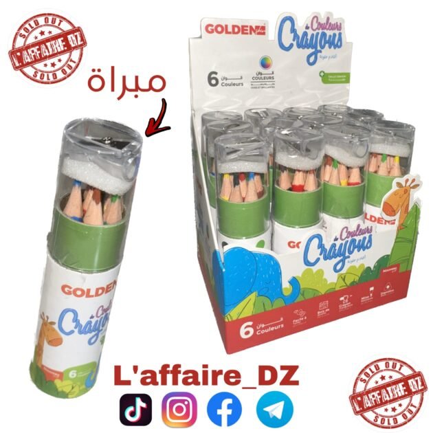 12BOITE C.COULEURS 6 + TAILLE 37220