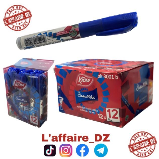 144PCS MARQUEUR BLUE
