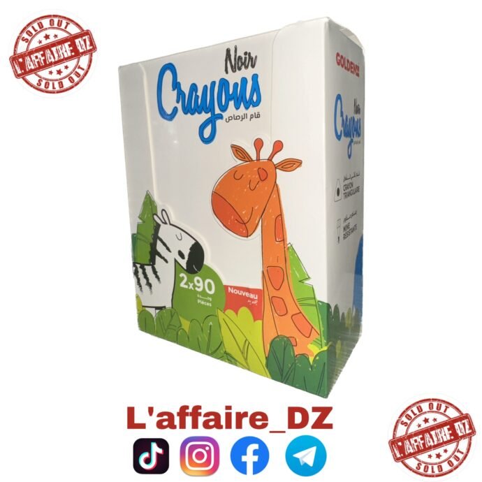 ⁦180PCS CRAYON NOIR 37040⁩ - الصورة ⁦3⁩