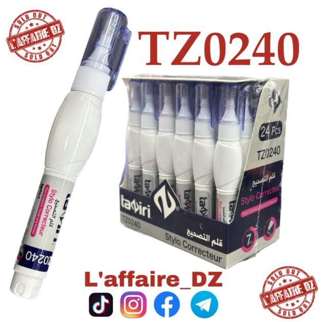 24PCS STYLO CORRECTEUR TAZIRI