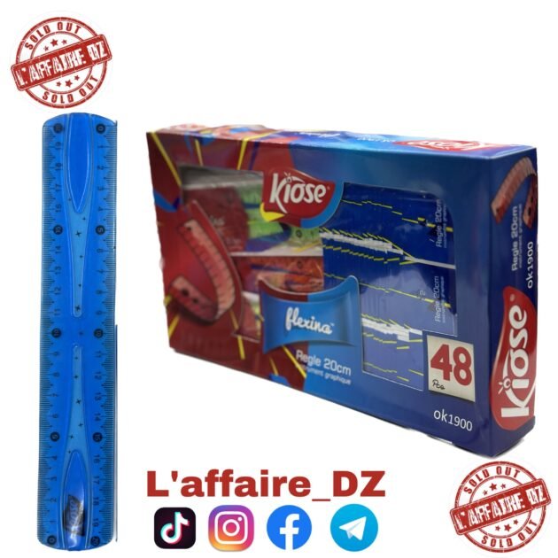 48PCS RÈGLE 20CM FLIX OK1900