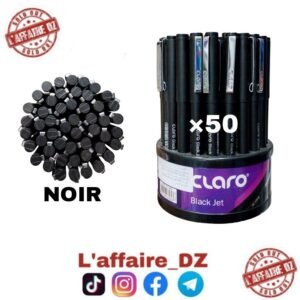 50PCS STYLO BLACK JET NOIR CL-3582