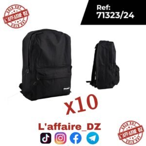 10PCS SAC A DOS BLACK 71323/24