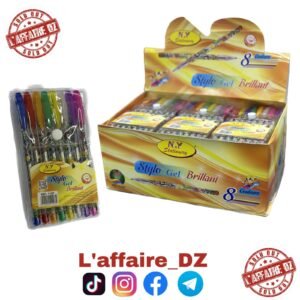 24PCS PACK STYLO 8C GEL 1107