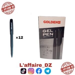 GEL PEN NOIR 12PCS N°80104