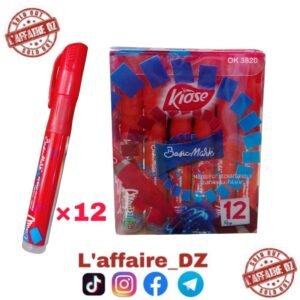 12PCS MARQEUR ROUGE OK 3820