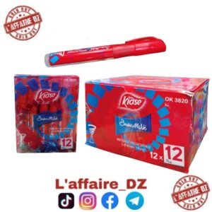 144PCS MARQUEUR ROUGE OK 3820
