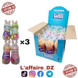 PATE A MODELER POT WILI 7CLR 12 PCS N°43208