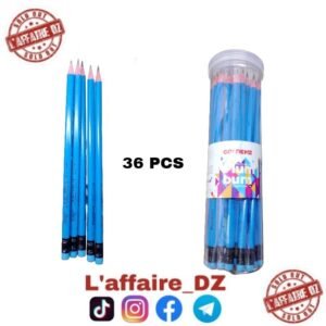 CRAYON NOIR HB PLUMBUM GOLDEN 36PCS N°37016