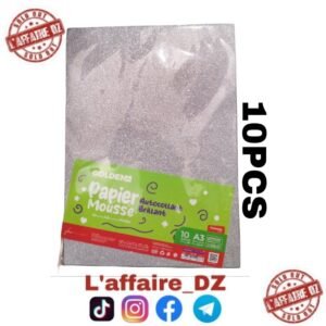 PAPIER MOUSSE AUTOCOLLANT BRAILLANT A3 GRISE 10PCS N°25118