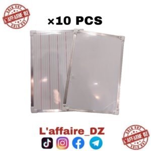 ARDOISE BLANCHE DOUBLE FACE 10PCS AM-009