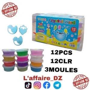 PATE A MODELER SLIME 12PCS N°1109