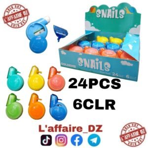 GOMME + TAILLE CRAYON SNAILS R°27096