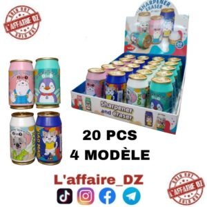 GOMME + TAILLE CRAYON 20PCS VT-0021