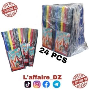 FEUTRE SIMPLE 6CLR 24PCS N°82204