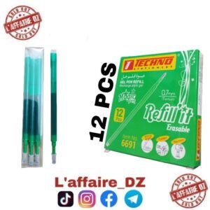 GEL PEN REFILL VERT 12PCS N°6691