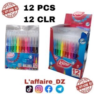 FEUTRE KIOSE 12CLR 12PCS ok 1703