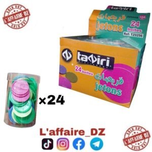 24 BOÎTE JETONS TZ0256