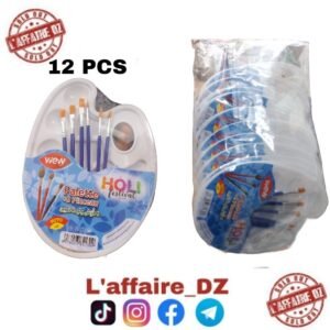 PALETTE ET 6 PINCEAU 12PCS N°9070