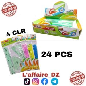 ENSEMBLE TRESSAGE FLEXIBLE 4CLR 24PCS N°1500