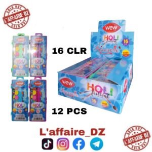 AQUARELLE HOLI 16CLR 12PCS N°6585