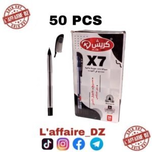 STYLO KRICH X7 NOIR 50PCS FG040