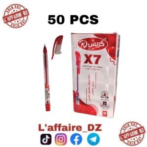 STYLO KRICH X7 ROUGE 50PCS FG041