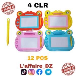 ARDOISE MAGIC 4CLR 12PCS N°22272