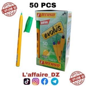 STYLO A BILLE EVOLVS VERT 50PCS N°70037
