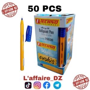 STYLO A BILLE EVOLVS BLUE 50PCS N°70030