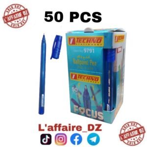 STYLO À BILLE FOCUS BLUE 50PCS N°9791