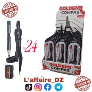 24PCS COMPAS GOLDEN N°44044