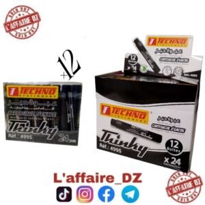 CARTOUCHE D'ENCRE NOIR TECHNO 288PCS N°4995