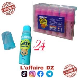 24PCS COLLE LIQUIDE GOLDEN N°51070