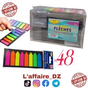 48 PCS FLÉCHES MARQUE PAGES N°0428