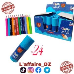 CRAYON COULEURS VERTEX 24 BOITE VS-0454