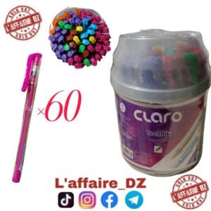 60 PCS STYLO CLARO MIX CL-2765