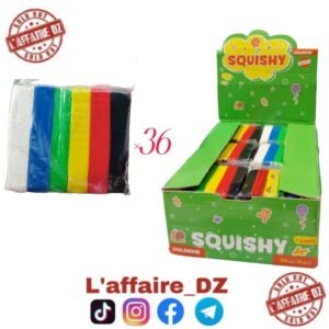 36 PCS PÂTE À MODÈLE SQUISHY N°43003
