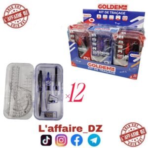 12PCS KIT DE TRAÇAGE GOLDEN N°44046