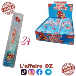 24PCS RÈGLE SPIDER-MAN GOLDEN N°45709