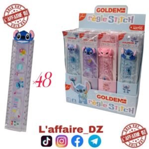 48PCS RÉGLE STITCH GOLDEN N°45710