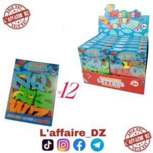 12 PCS MAGNÉTIQUE LETTRES + NUMBERS EV0051
