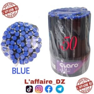 50PCS STYLO BLACK JET BLUE CL-3582