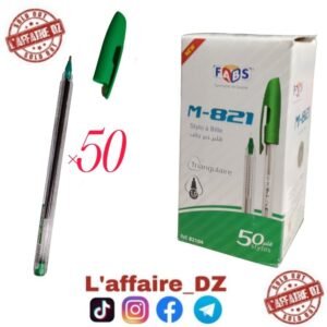 50 PCS STYLO FABS VERT M-821 N°82104