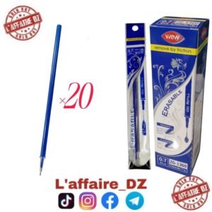20PCS RECHARGE STYLO MAGIC BLUE N°1360